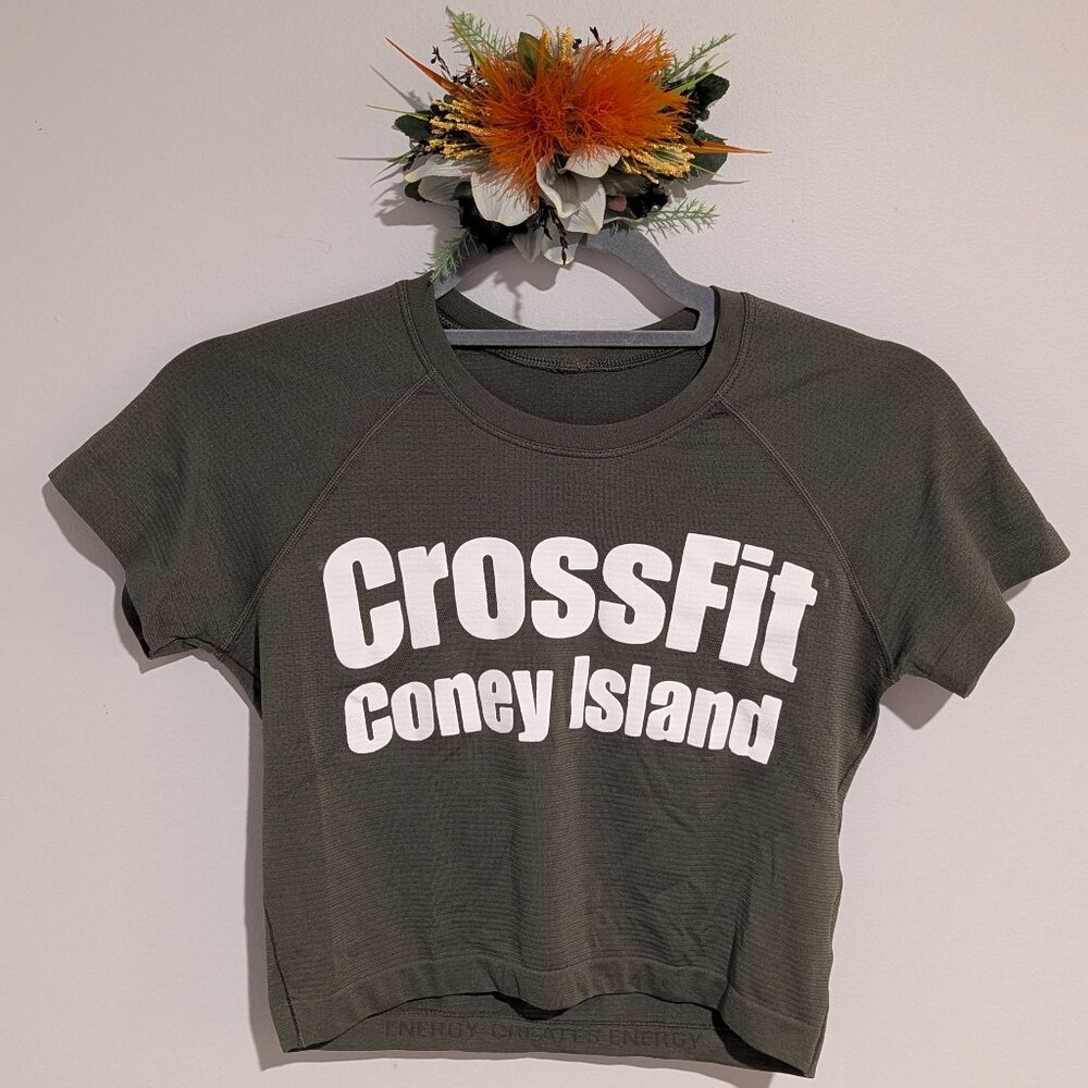 CrossFit Coney Island x lululemon Crop Top